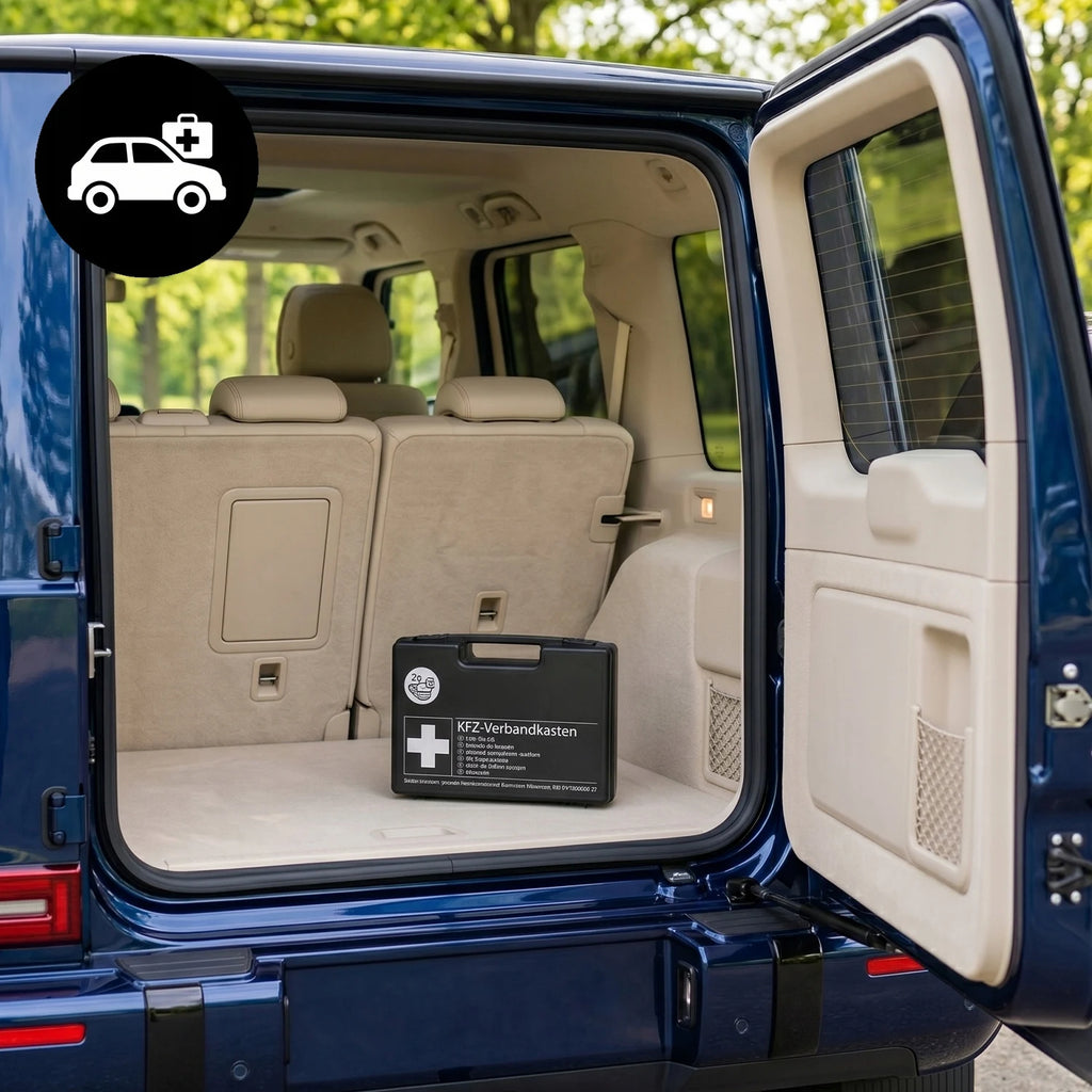 Kit de Premiers Secours Voiture – Certifié Norme Européenne DIN 13164:2022